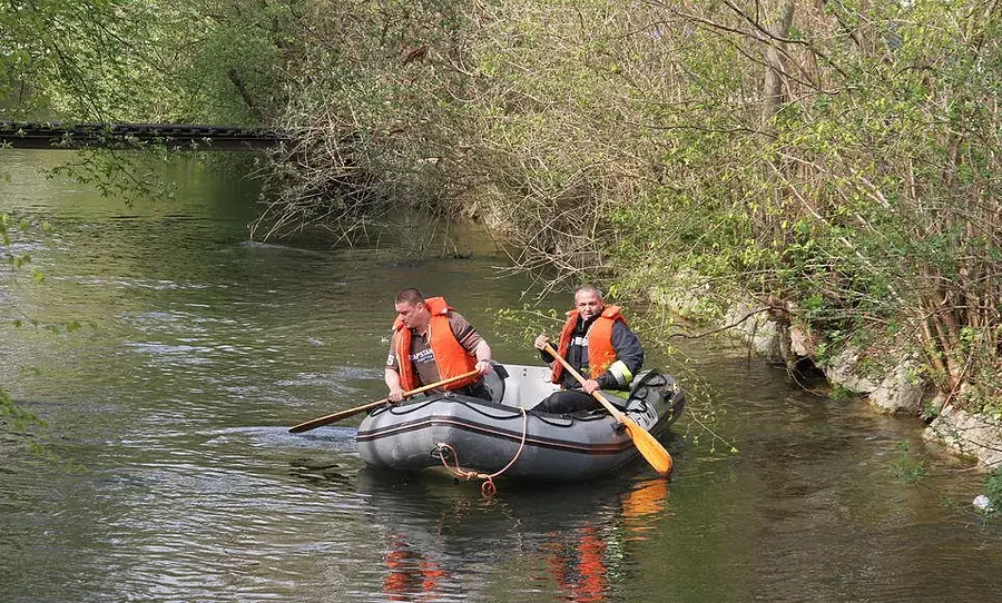 Schlauchboot Feuerwehr Wels