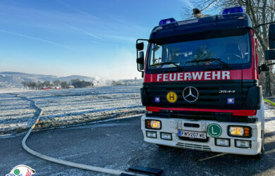 Brand landwirtschaftliches Objet Schlüßlberg-GR