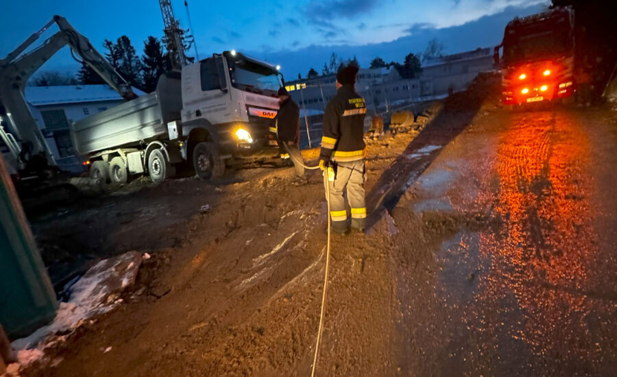 LKW Bergung - Wels Pernau 19-01-24