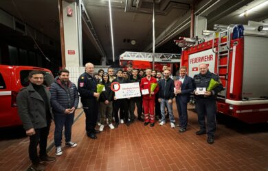 Besuch Verein ALIF in der Hauptfeuerwache