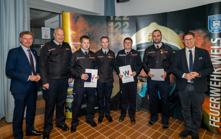 Dienstmedaille der Stadt Wels 10 jährige Tätigkeit
