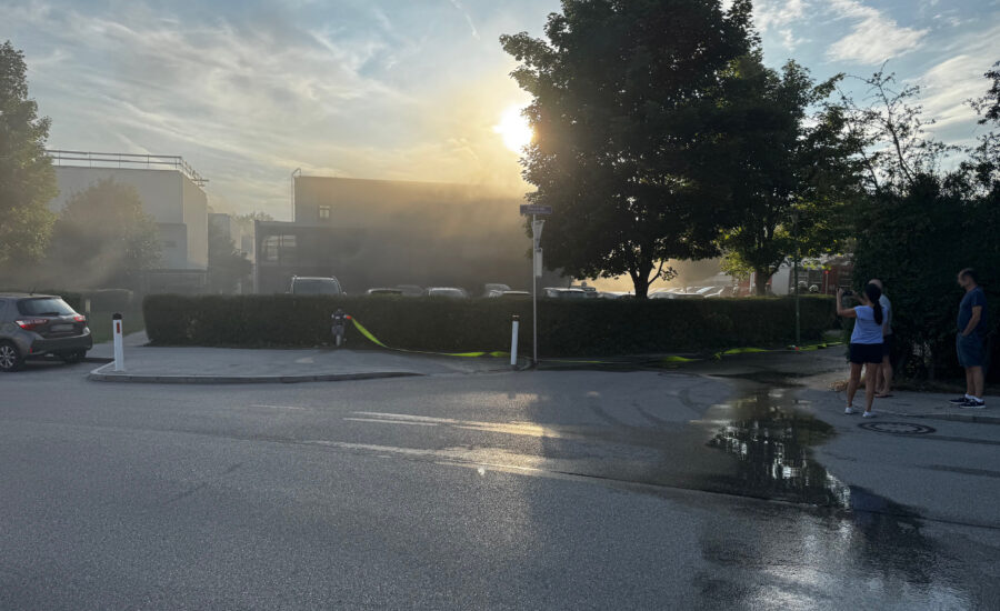 FF Wels/Graziani – Brand_Tiefgarage_Lichtenegg