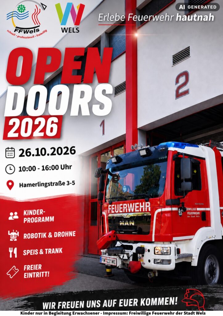 Feuerwehr Wels Open Doors 2026